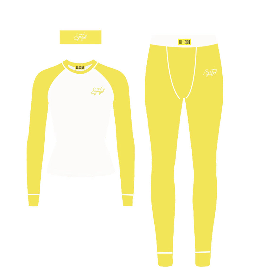 Yellow and White Contour Set